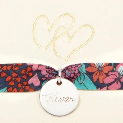 Accessoires-Jacadi Bracelet x Merci Maman argent - lore MARINE/MULTICO