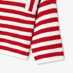 Pull, Sweat Et Cardigan-Jacadi Brassière Love Maille Collection Solidaire - BLANC/ROUGE