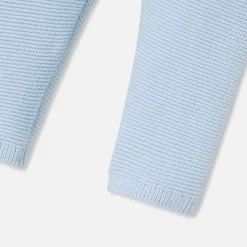 Pantalon, Bloomer Et Short-Jacadi Caleçon bébé en point mousse - BLEU PALE