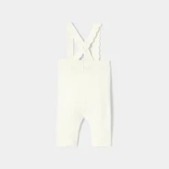 Pantalon, Bloomer Et Short-Jacadi Caleçon bébé fille à bretelles - blanc doux BLANC DOUX JACADI