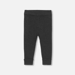 Pantalon Et Short-Jacadi Caleçon bébé garçon en tricot - gris anthracite GRIS ANTHRACITE JACADI