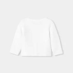 Pull, Sweat Et Cardigan-Jacadi Cardigan bébé en coton - blanc BLANC JACADI