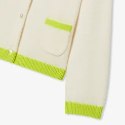 Pull, Sweat Et Cardigan-Jacadi Cardigan bébé fille - lore BLANC DOUX/MULTICO