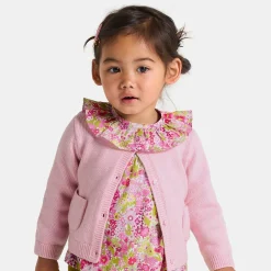 Pull, Sweat Et Cardigan-Jacadi Cardigan bébé fille - ROSE CHINE
