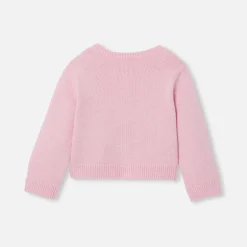 Pull, Sweat Et Cardigan-Jacadi Cardigan bébé fille - ROSE CHINE