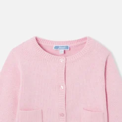 Pull, Sweat Et Cardigan-Jacadi Cardigan bébé fille - ROSE CHINE