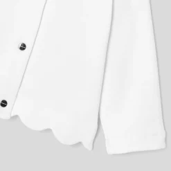 Pull, Sweat Et Cardigan-Jacadi Cardigan bébé fille en molleton - blanc BLANC JACADI