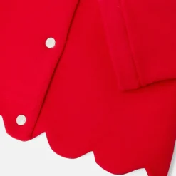 Pull, Sweat Et Cardigan-Jacadi Cardigan bébé fille en molleton - rouge ROUGE JACADI