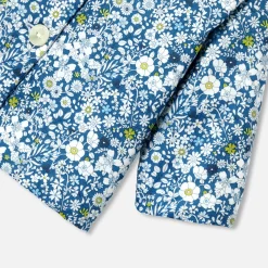 Pull, Sweat Et Cardigan-Jacadi Cardigan bébé fille en Tissu Liberty - lore BLEU/MULTICO