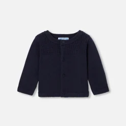 Pull, Sweat Et Cardigan-Jacadi Cardigan bébé garçon - MARINE CLAIR