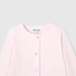 Pull, Sweat Et Cardigan-Jacadi Cardigan en molleton enfant fille - rose poudre ROSE POUDRE JACADI