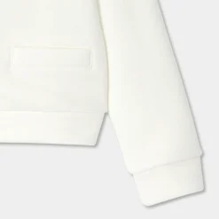 Pull, Sweat Et Cardigan-Jacadi Cardigan en molleton enfant fille - blanc doux BLANC DOUX JACADI