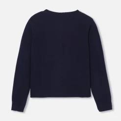 Pull, Sweat Et Cardigan-Jacadi Cardigan enfant fille - marine MARINE JACADI