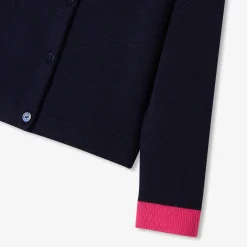 Pull, Sweat Et Cardigan-Jacadi Cardigan enfant fille - lore MARINE/MULTICO