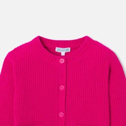Pull, Sweat Et Cardigan-Jacadi Cardigan enfant fille - ROSE GRENADINE