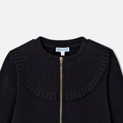 Pull, Sweat Et Cardigan-Jacadi Cardigan enfant fille en molleton - marine MARINE JACADI