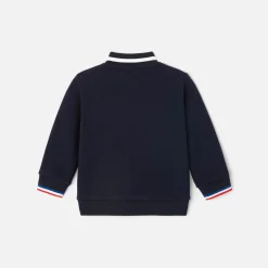 Pull, Sweat Et Cardigan-Jacadi Cardigan zippé bébé garçon - marine MARINE JACADI