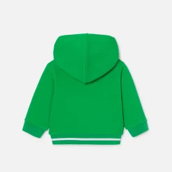 Pull, Sweat Et Cardigan-Jacadi Cardigan zippé bébé garçon - VERT