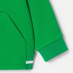 Pull, Sweat Et Cardigan-Jacadi Cardigan zippé bébé garçon - VERT