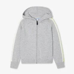 Pull, Sweat Et Cardigan-Jacadi Cardigan zippé enfant garçon - gris chine clair GRIS CHINE CLAIR JACADI