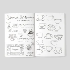 Sac À Langer, Trousse De Toilette|Sac À Langer Et Trousses De Toilette-Jacadi Carnet petit voyageur Zoe Las Cases BLANC DOUX JACADI