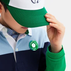 Accessoires-Jacadi Casquette enfant garçon - BLANC/VERT