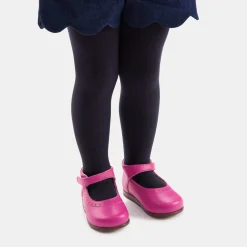 Babies, Charles Ix, Salomés Et Ballerines-Jacadi Charles IX bébé fille en cuir verni - ROSE