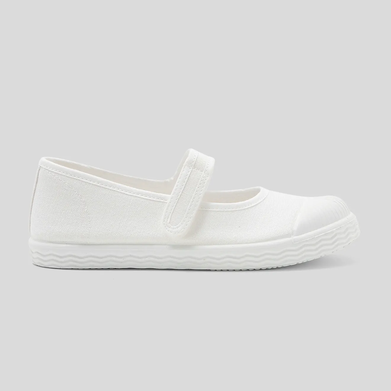 Chaussures En Toiles|Babies, Charles Ix, Salomés Et Ballerines-Jacadi Charles IX en toile enfant fille - blanc BLANC JACADI