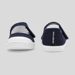 Chaussures En Toiles|Babies, Charles Ix, Salomés Et Ballerines-Jacadi Charles IX en toile enfant fille - marine MARINE JACADI