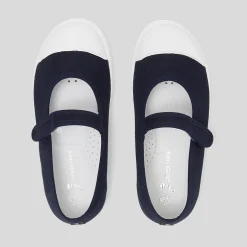 Chaussures En Toiles|Babies, Charles Ix, Salomés Et Ballerines-Jacadi Charles IX en toile enfant fille - marine MARINE JACADI