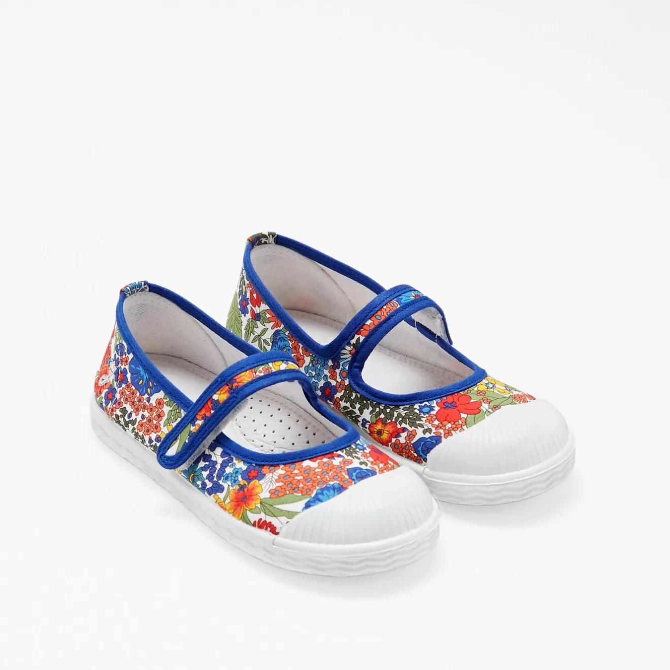Chaussures-Jacadi Charles IX en toile enfant fille - lore MULTICO