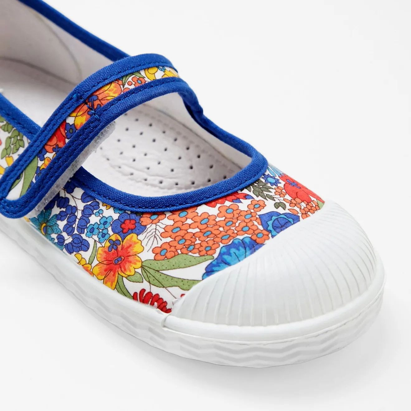 Chaussures-Jacadi Charles IX en toile enfant fille - lore MULTICO