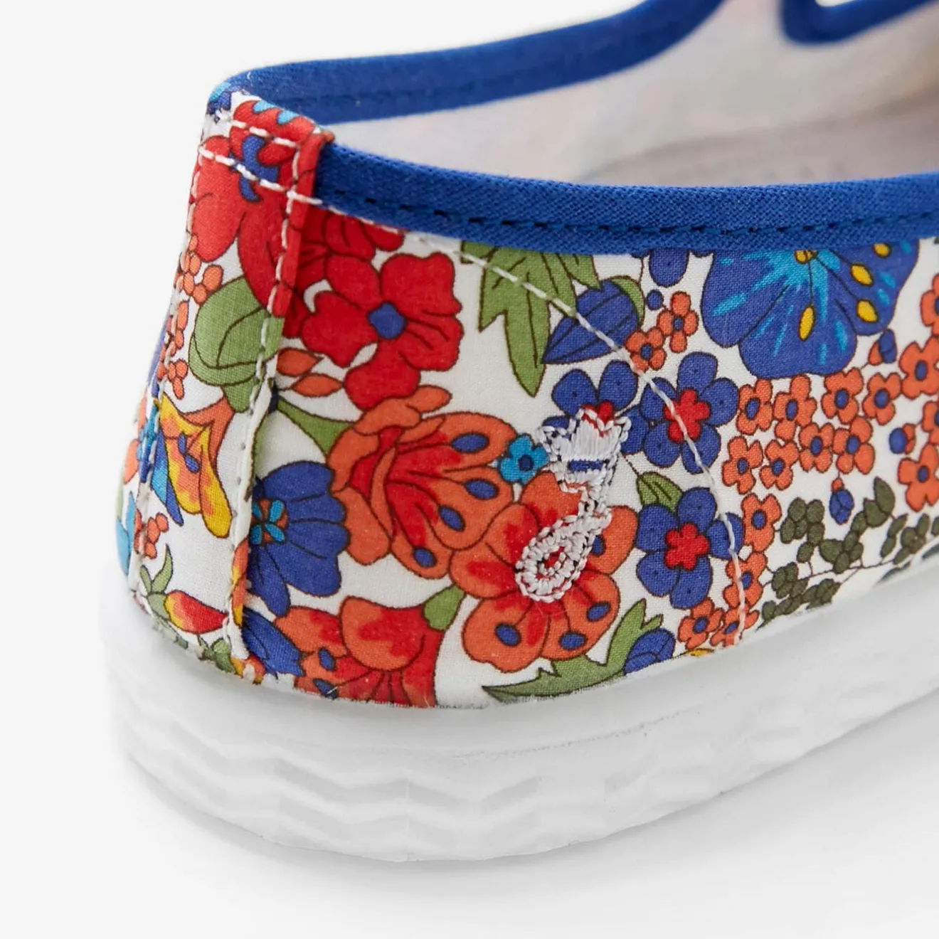 Chaussures-Jacadi Charles IX en toile enfant fille - lore MULTICO