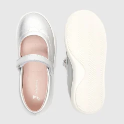 Babies, Charles Ix, Salomés Et Ballerines|Chaussures-Jacadi Charles IX enfant fille - ARGENT