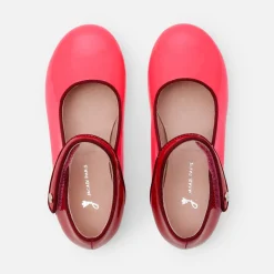 Babies, Charles Ix, Salomés Et Ballerines|Chaussures-Jacadi Charles IX enfant fille en cuir verni - ROSE