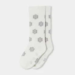 Accessoires-Jacadi Chaussettes hautes enfant garçon - GRIS/BLANC