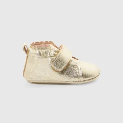 Chaussons|Chaussures-Jacadi Chaussons bébé fille - OR