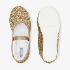 Chaussures|Chaussons-Jacadi Chaussons fourrés enfant fille - OR