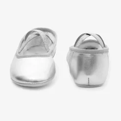 Chaussons|Chaussures En Toiles-Jacadi Chaussons fourrés enfant fille - ARGENT
