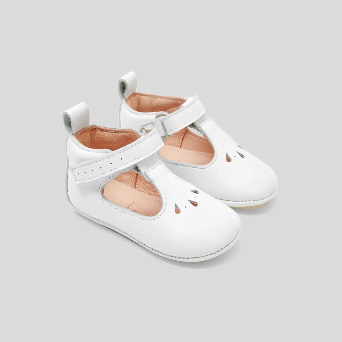 Chaussons|Chaussures-Jacadi Chaussons souples salomés bébé fille - blanc BLANC JACADI