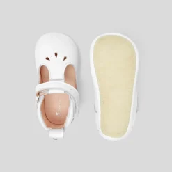 Chaussons|Chaussures-Jacadi Chaussons souples salomés bébé fille - blanc BLANC JACADI