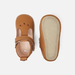 Chaussons|Chaussons-Jacadi Chaussons souples salomés bébé - NATUREL