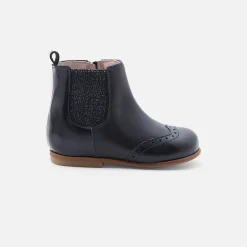 Boots Et Botillons-Jacadi Chelsea boots bébé fille - marine MARINE JACADI