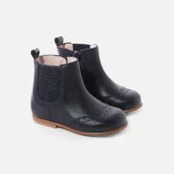 Boots Et Botillons-Jacadi Chelsea boots bébé fille - marine MARINE JACADI