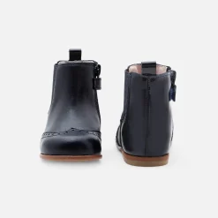 Boots Et Botillons-Jacadi Chelsea boots bébé fille - marine MARINE JACADI