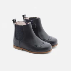 Boots Et Botillons-Jacadi Chelsea boots bébé fille - marine MARINE JACADI