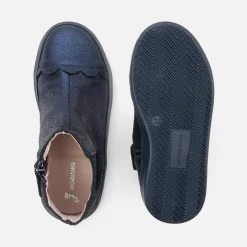 Boots Et Botillons|Chaussures-Jacadi Chelsea boots enfant fille - BLEU