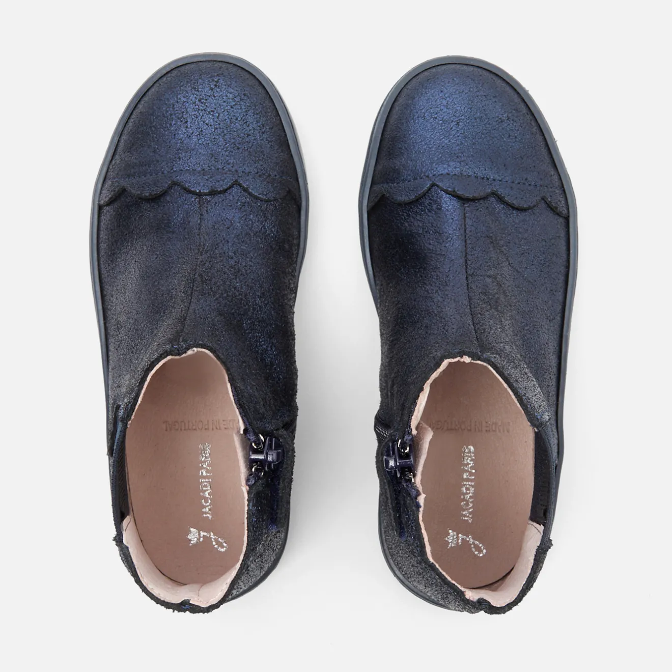 Boots Et Botillons|Chaussures-Jacadi Chelsea boots enfant fille - BLEU