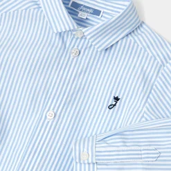 Chemise-Jacadi Chemise bébé garçon - BLANC/CIEL
