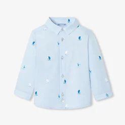 Chemise-Jacadi Chemise bébé garçon en Oxford - NUAGE